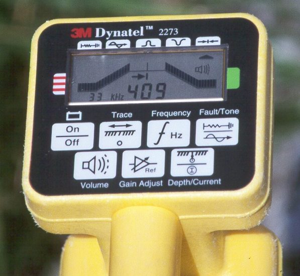 Dynatel Locator display